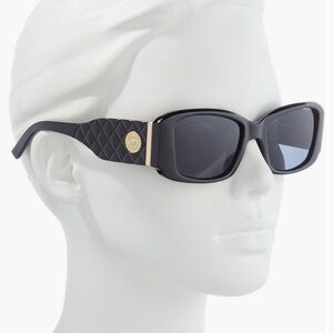 Le specs Nouveau riche 54 mm rectangular sunglasses